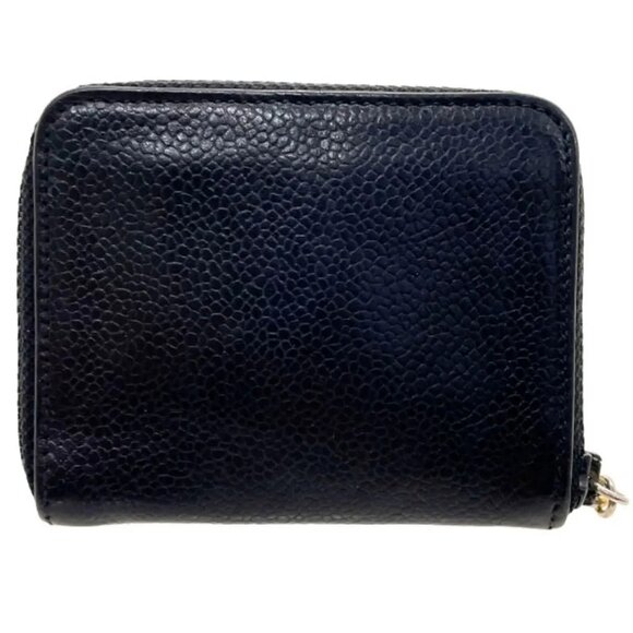 Authentic CHANEL CC Vintage Caviar Timeless Coin Purse Pouch Key Chain Charm Bag - Picture 3 of 11